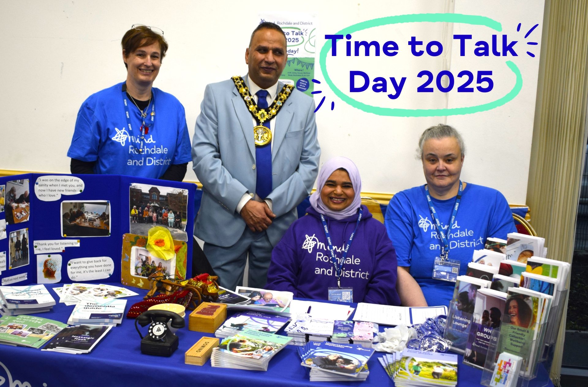 A successful Time to Talk day!