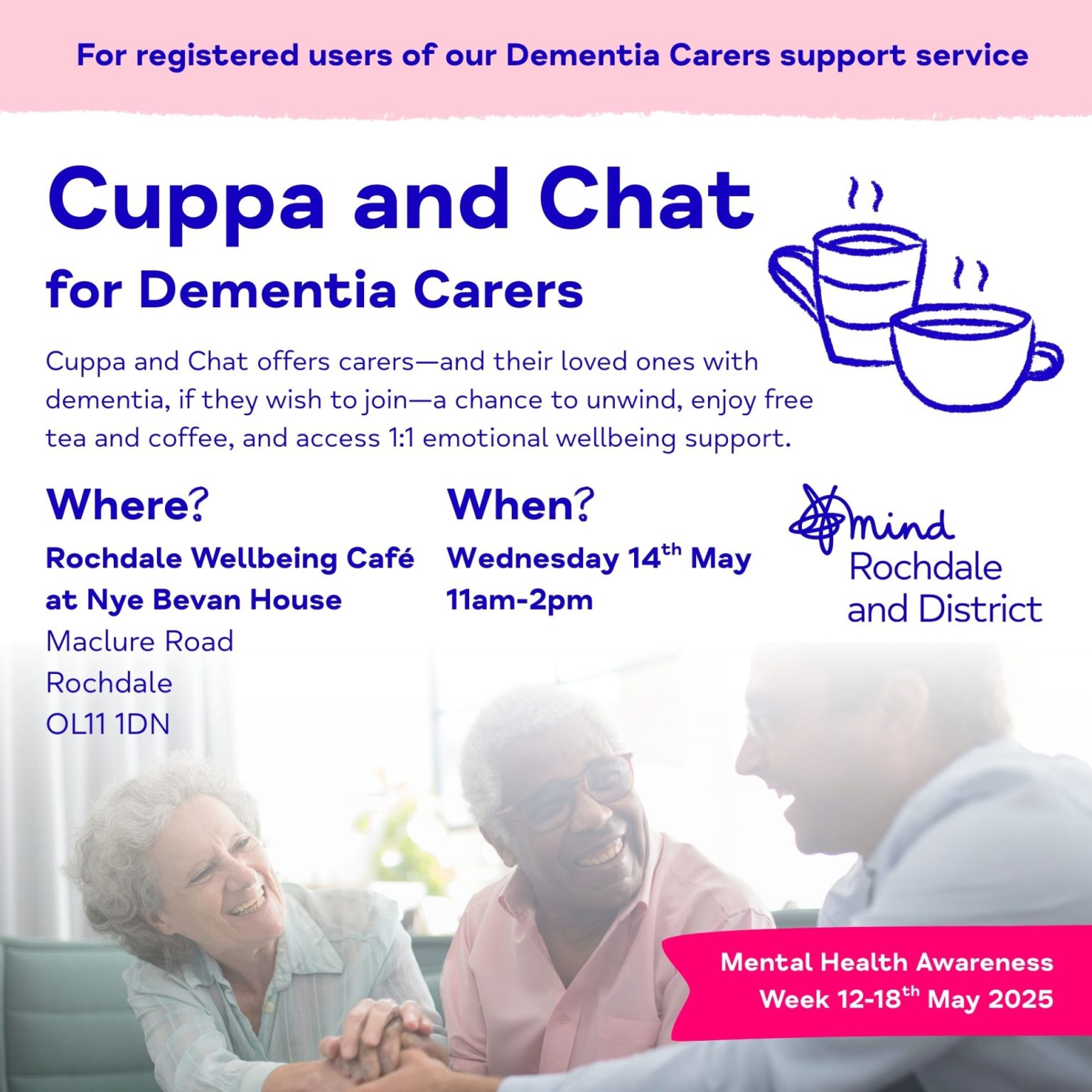 Mental Health Awareness Week is here! | Rochdale Mind