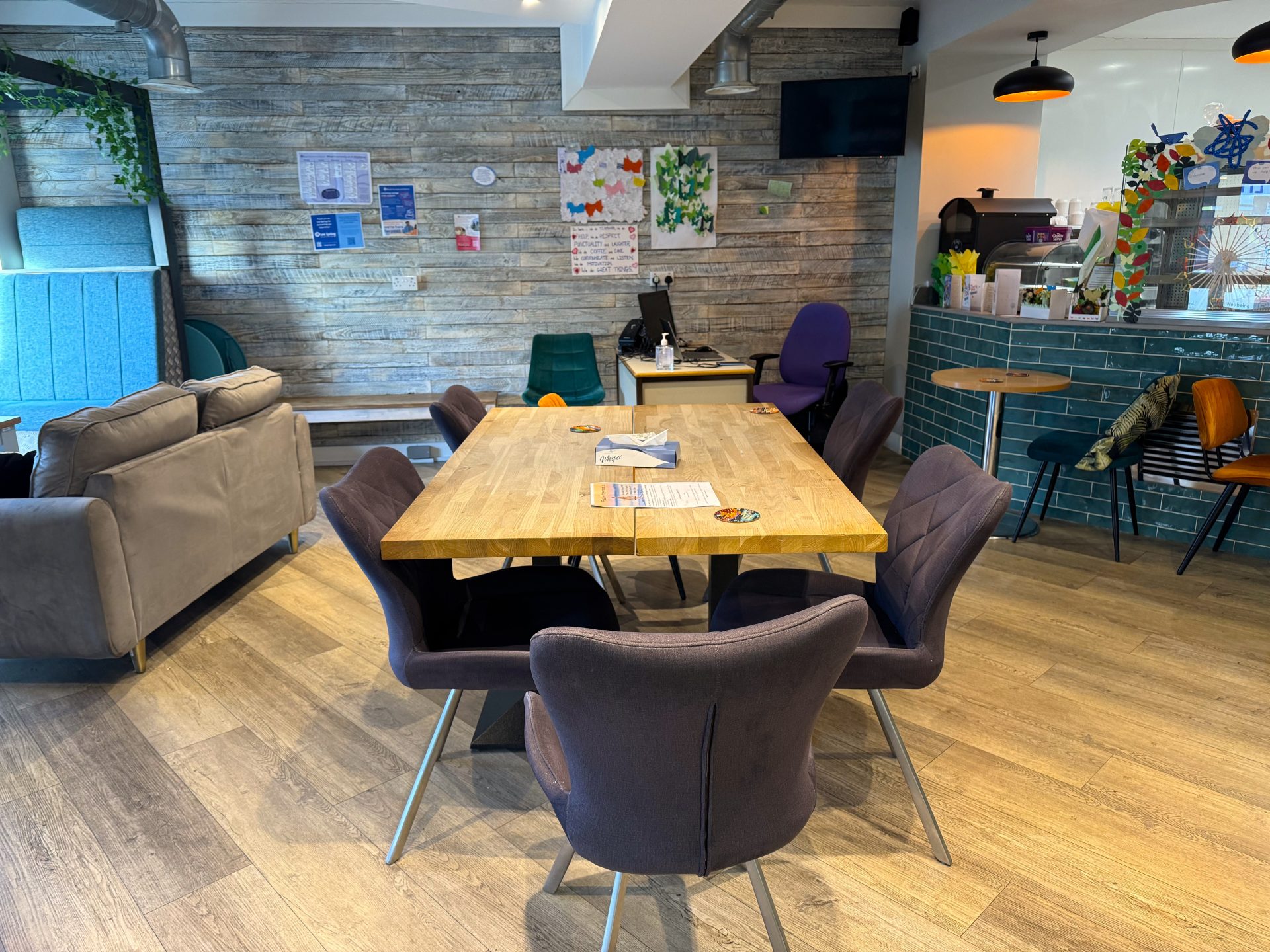 Middleton Wellbeing Hub sitting area