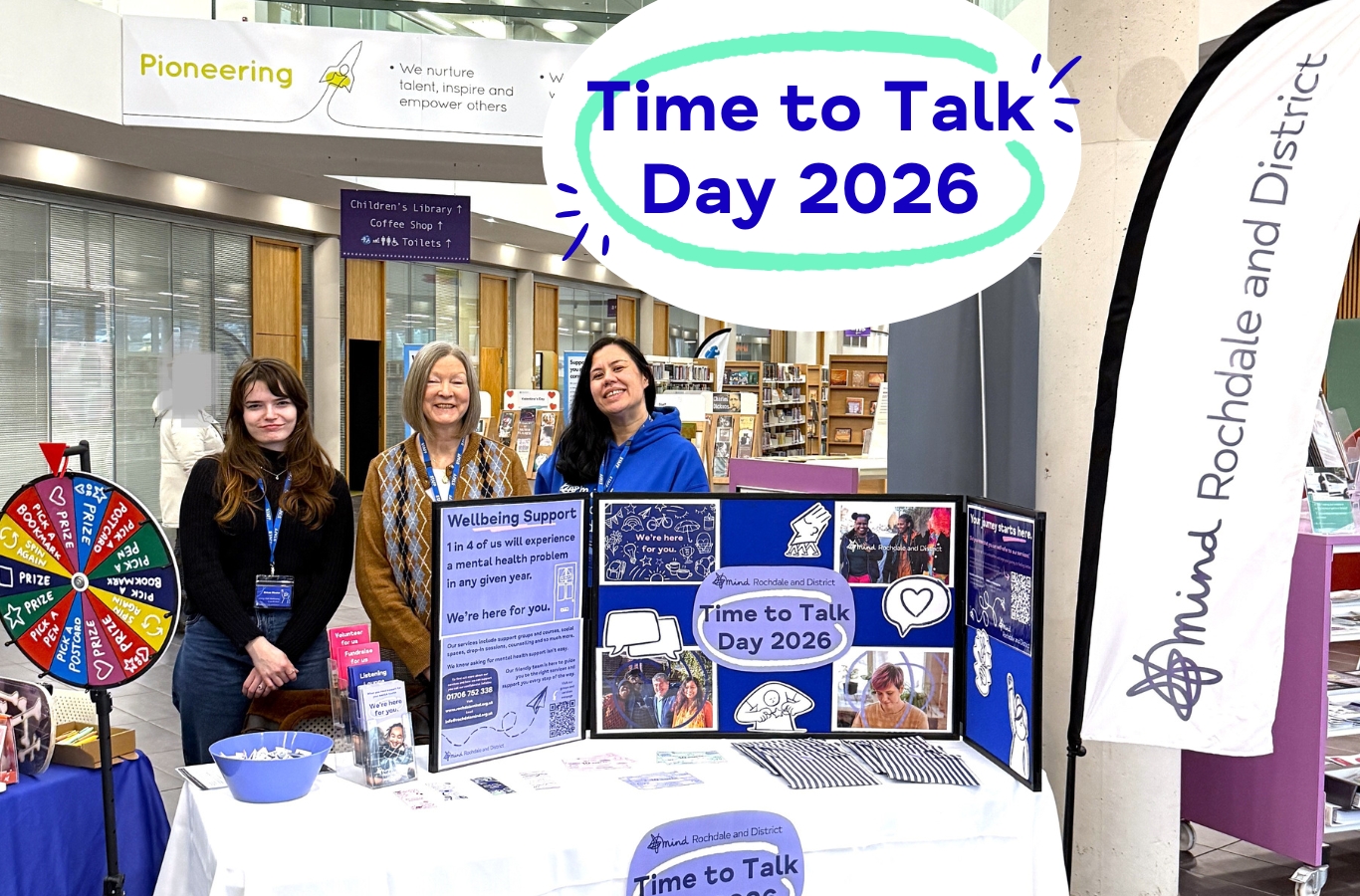Time To Talk Day 2026 at Number One Riverside